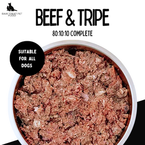 RAW TREAT PETFOOD - Beef & Tripe