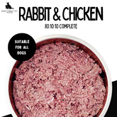 RAW TREAT PETFOOD - Rabbit & Chicken