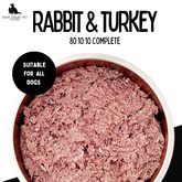 RAW TREAT PETFOOD - Rabbit & Turkey