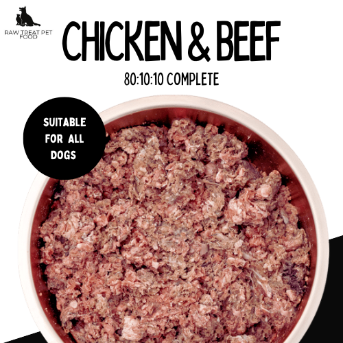 RAW TREAT PETFOOD - Chicken & Beef