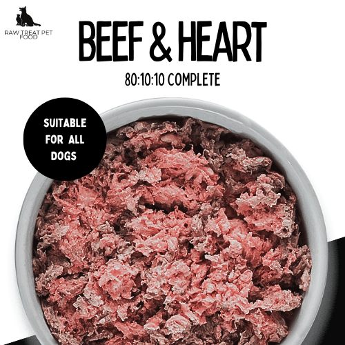 RAW TREAT PETFOOD - Beef & Heart