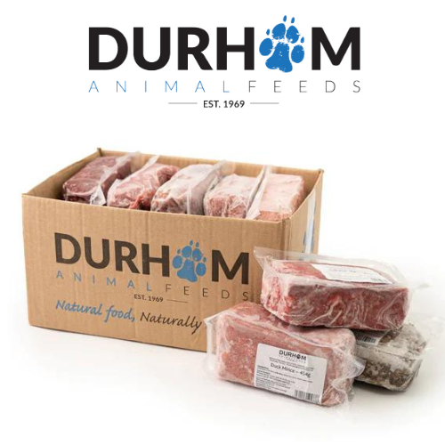 DURHAM ANIMAL FEEDS Frozen Dog Food 14 454g Blocks 80/10/10